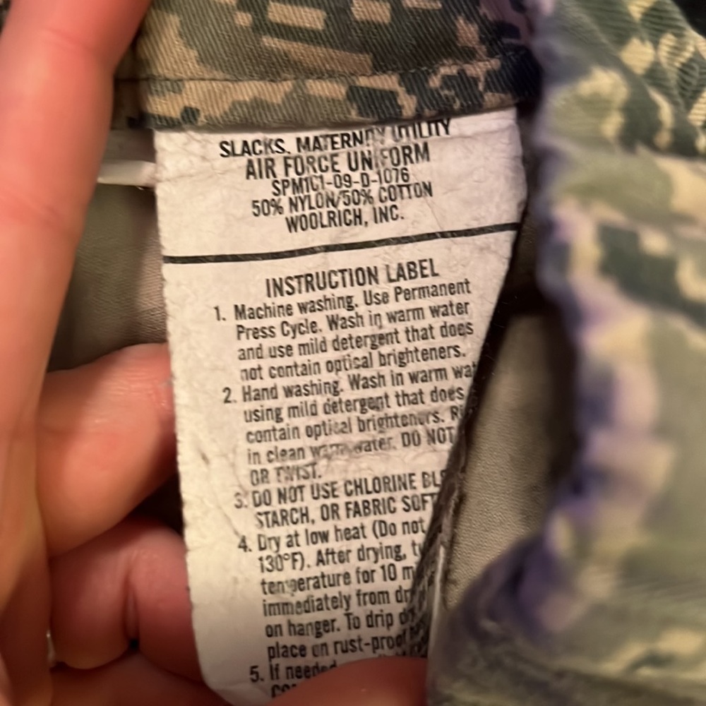 Camo maternity pants - Picture 6 of 7